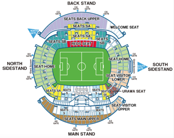 saitama stadium 2002 seating plan